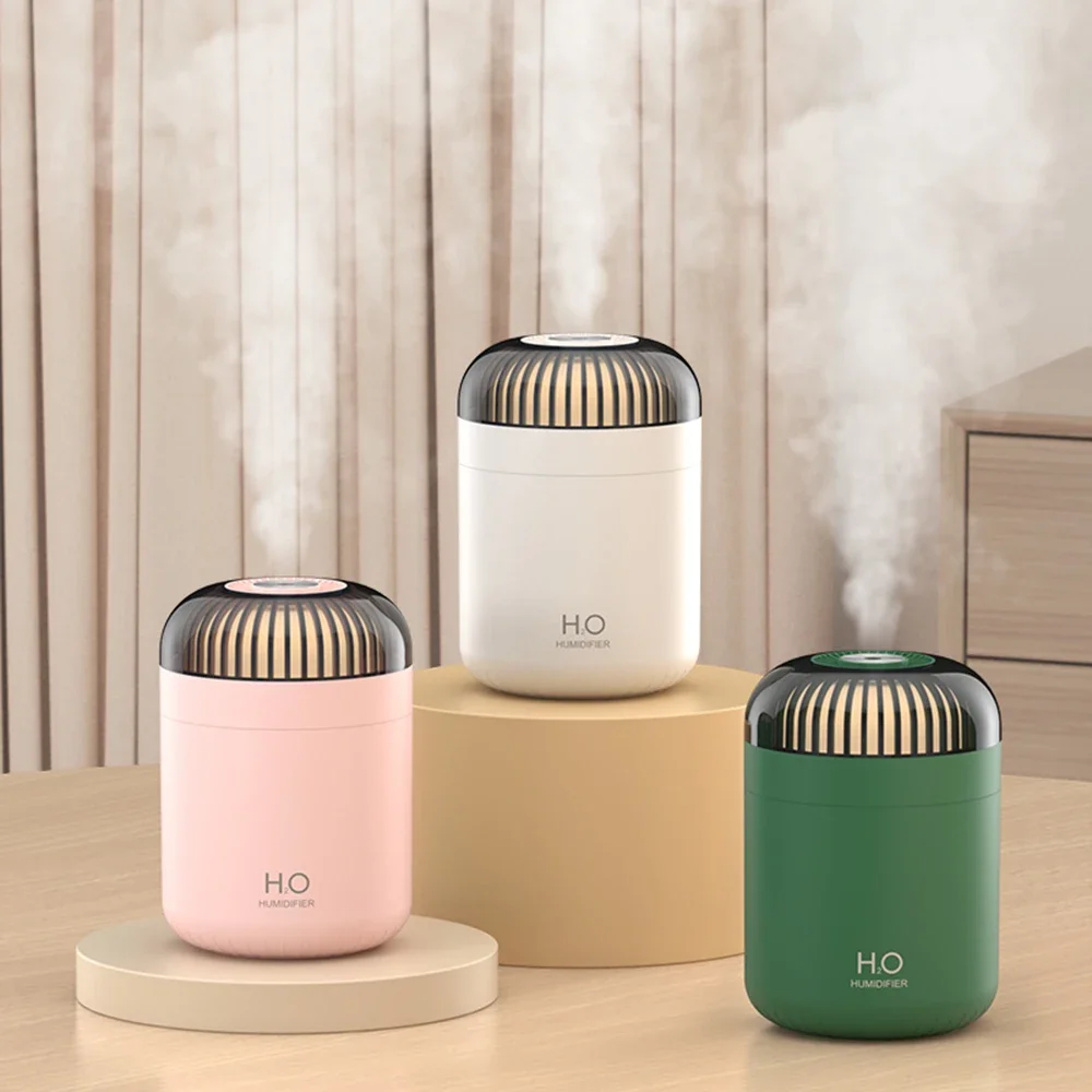 500ml Bedroom Humidifier Colorful Atmosphere Light Aromatherapy Air Purifier Large Capacity Air Humidifier