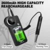 YOKEFELLOW 40000RPM NAIL DRILL MACHINE KITS 2023NEW RECHARGEABLE BRUSHLESS POWERFUL ELECTRIC NAIL FILE FOR ACRYLIC NAIL MANICURE 4
