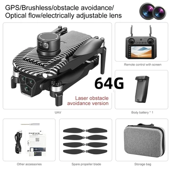 U198 MAX PRO Drone GPS 8K Professionale Con Telecamera HD 5G WIFI FPV Brushless RC Quadcopter Evitamento Ostacoli Ritorno Automatico