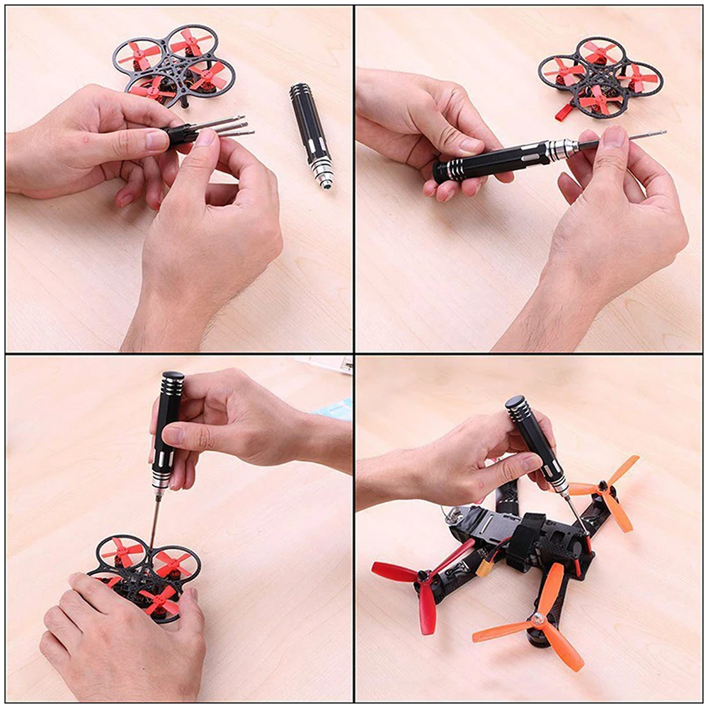 9IMOD RC 육각 드라이버 세트 4-in-1 6-in-1 자기 육각 알렌 스크루 드라이버 키트 1.5mm 2.0mm 2.5mm 3.0mm RC 수리 도구