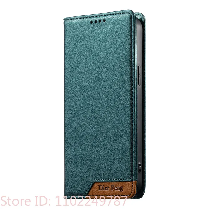 Luxury Flip Wallet Leather Phone Case - Premium Etui Design