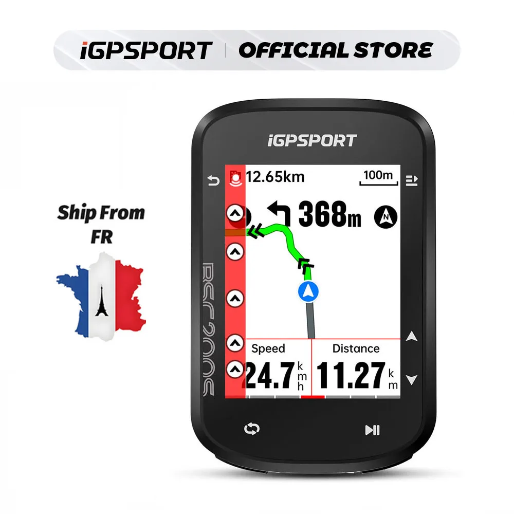 iGPSPORT BSC200S バイクコンピューター ルートナビ
