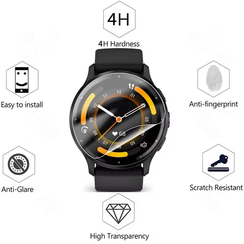 Garmin VivoActive 5 6용 하이드로겔 필름 3-5개 VivoActive 5 6용 화면 보호 필름