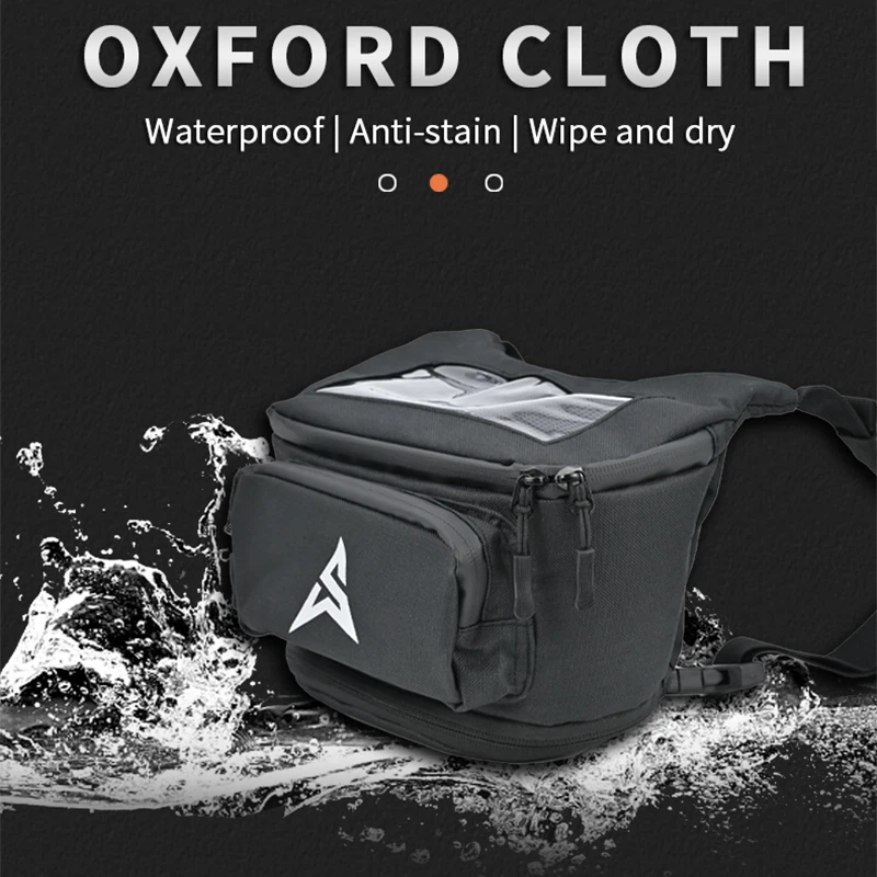 Touch screen motorcycle bag waterproof riding navigation waist bag motorcycle motorcycle front bag scooter waterproof water tank