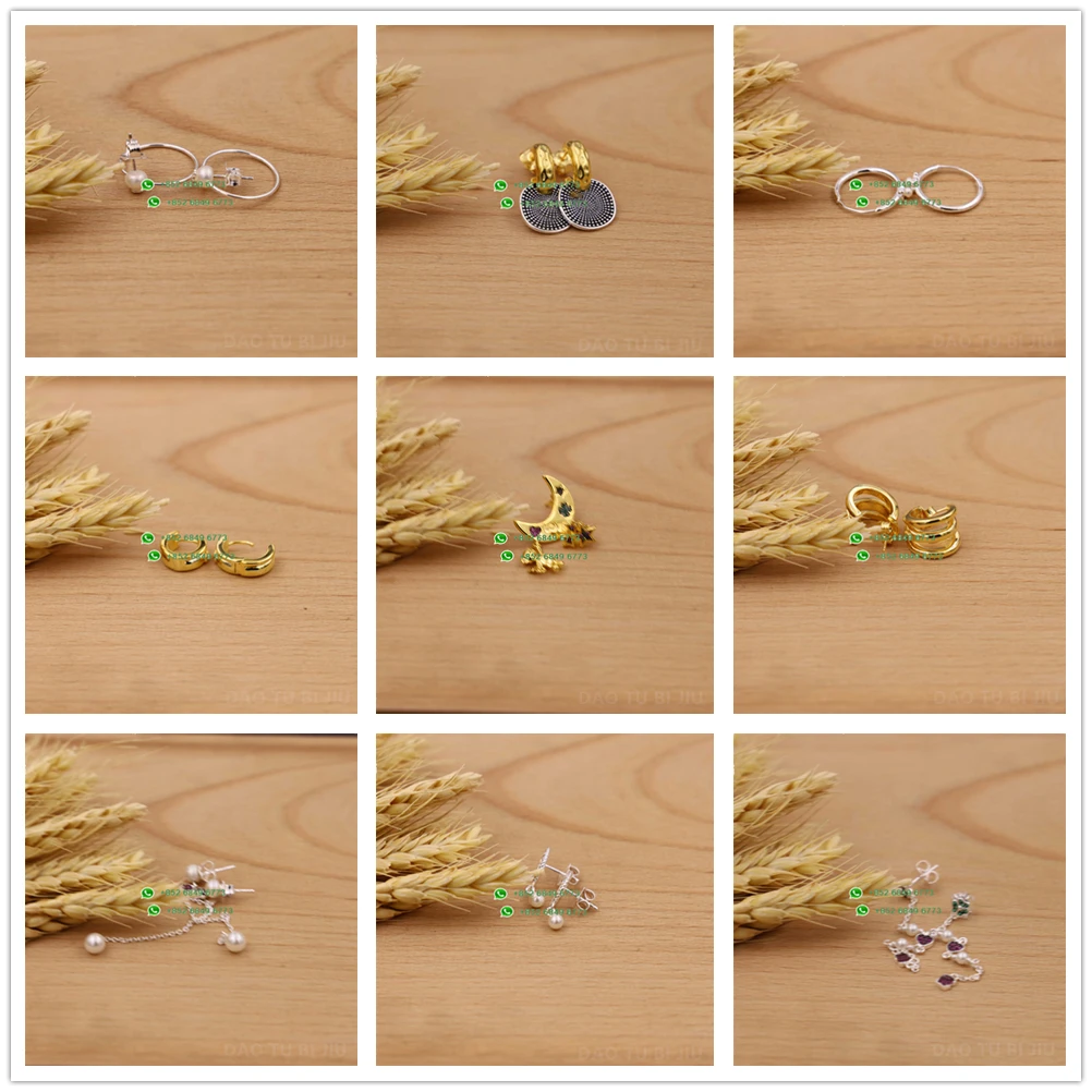 

1:1 Bear Stud Earrings Brincos For Women Silver Jewelry pendientes mujer moda 2022 charms for jewelry making gifts