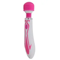 60 Hz leistungsstarker Zauberstab-Massagegerät, Vibrator, USB wiederaufladbar, Körpermassagestab für Frauen, Klitoris-G-Punkt-Stimulator, ABS-Silikon, Adul 3