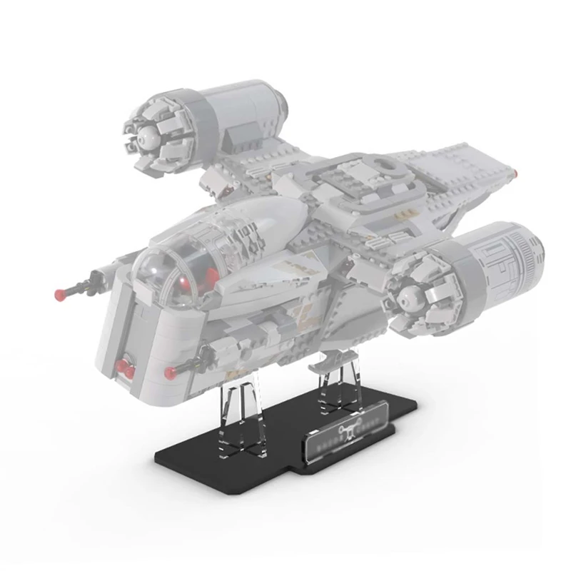 Supporto Per Lego Razor Crest 75292, 5Mm Supporto In Acrilico Per Lego 75292 (Set Di Modelli Non Inclusi)