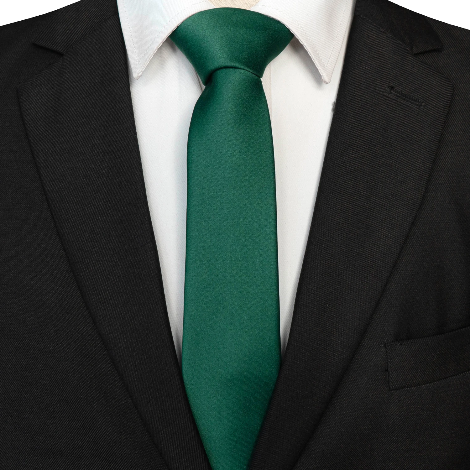 Hellblaue 6 cm solide schlanke Krawatte für Herren, schmale Krawatte, Hochzeit, Bräutigam, Business-Smoking, Bankett, Krawatte, Geschenk für Männer, Zubehör – Detail 15