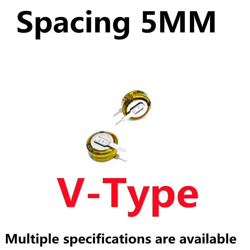 Super Capacitor 2PCS/Lot 5.5V 0.022F 0.047F 0.1F 0.22F 0.33F 0.47F 1F 1.5F 4.0F 5.0F Button Type Farrah Supercapacitor V/H/CType