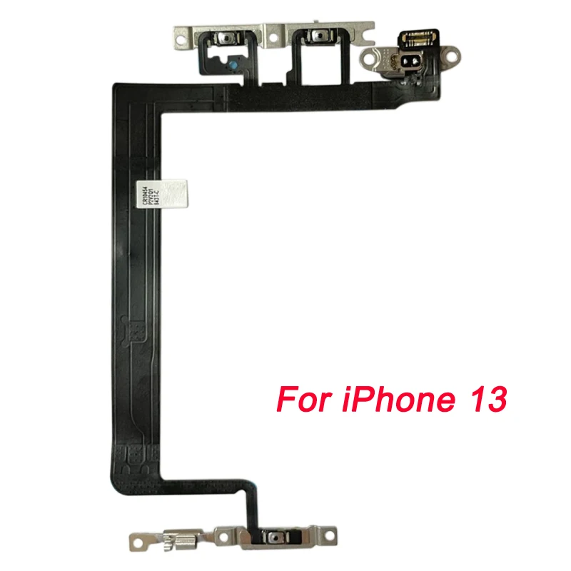 

Кнопка питания и Кнопка громкости гибкий кабель с кронштейнами для iPhone 13 / iPhone 13 mini / iPhone 13 Pro / iPhone 13 Pro Max