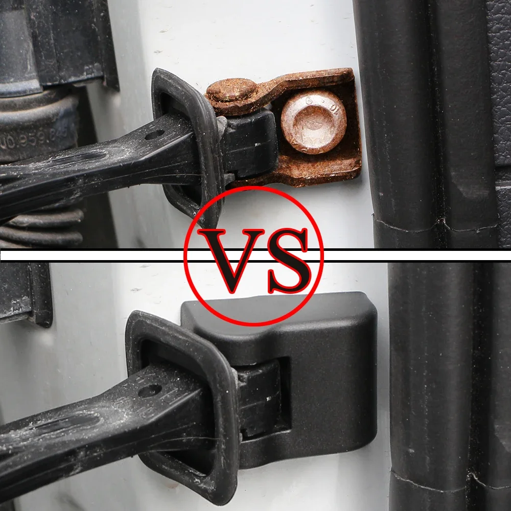 Abs Car Door Stopper Cover Per Volkswagen Vw Polo Passat B5 B6 Tiguan Jetta Mk5 Mk6 Golf 7 Mk7 Scirocco Beetle Accessori