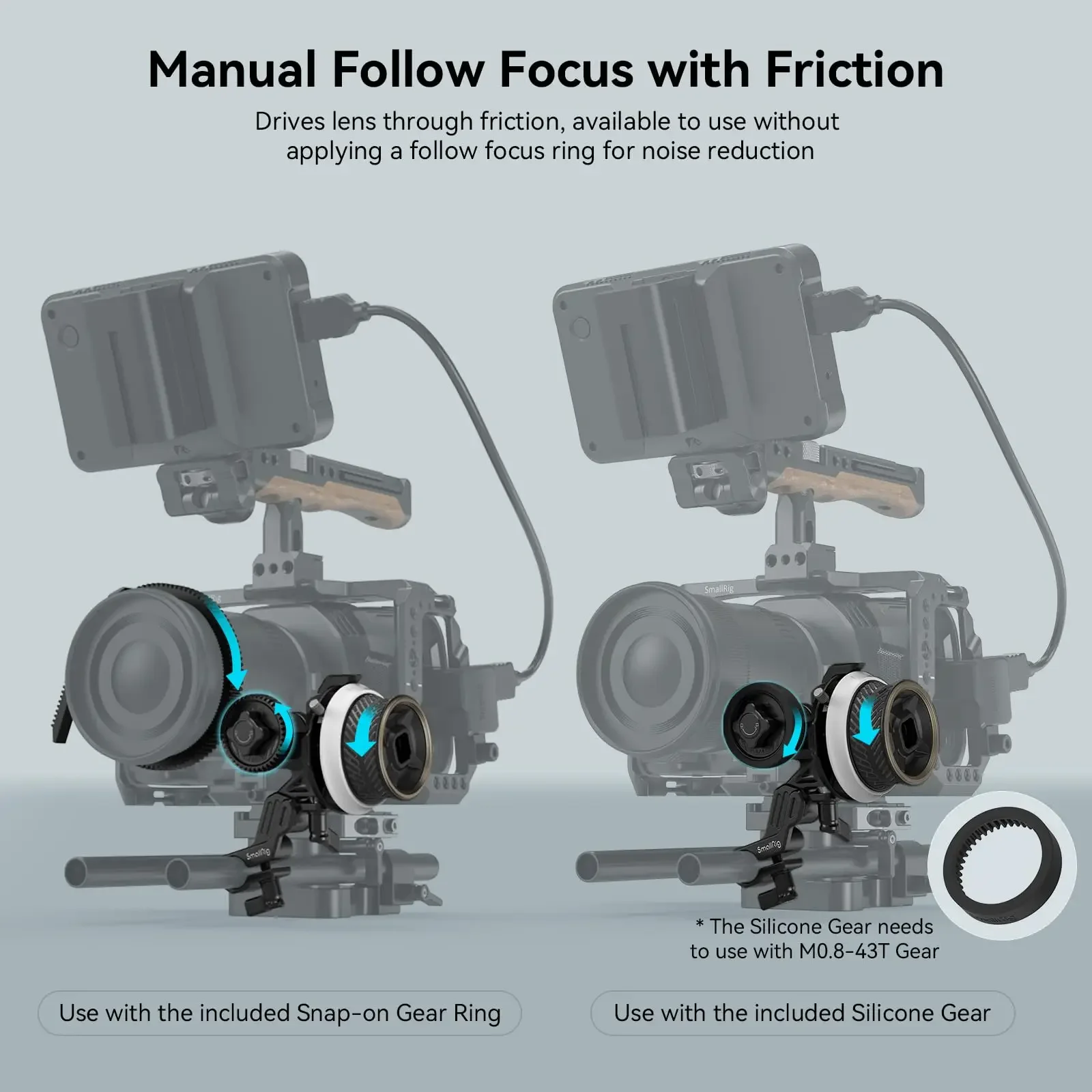 SmallRig フォローフォーカス　f60 Amazon.com : SmallRig F60 Modular Follow Focus with A/B