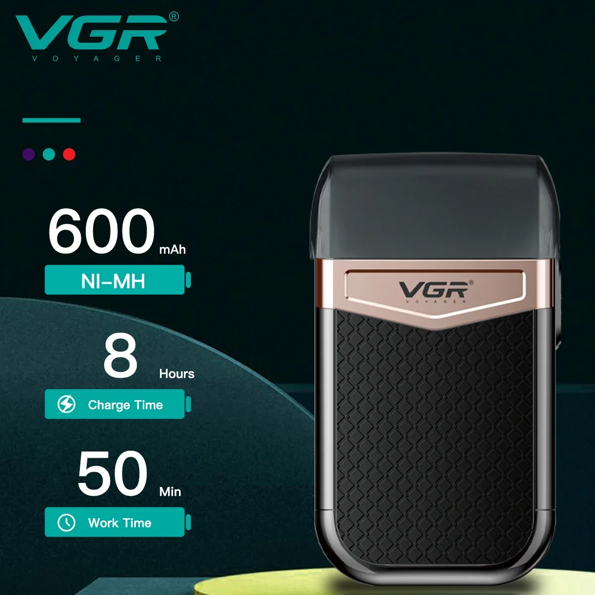 VGR Elctric Shaver Professional Beard Trimmer Rechargeable Razor Shaver Machine Portable Bald Head Razor For Men V-331 electric shaver,electric razor,rotary shaver,electrical rotary shaver,cordless shaver