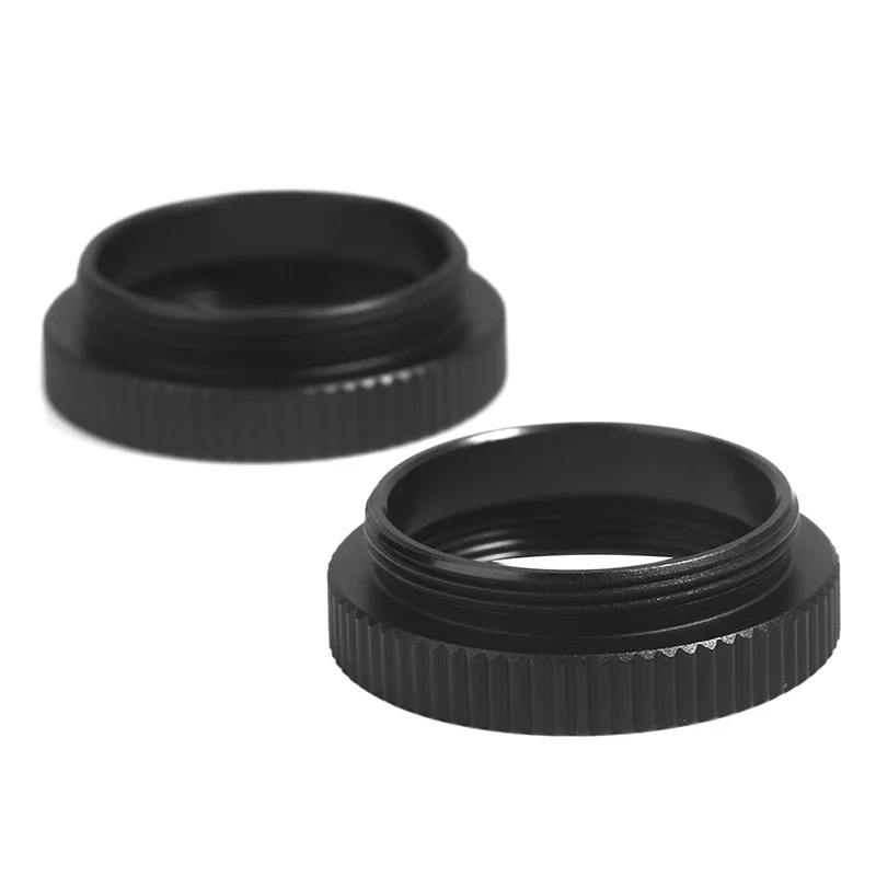 C-MOUNT Extension Tube Adapter C-CS C/CS Mount Adapter Spacer Ring 2pcs for CCTV Lens