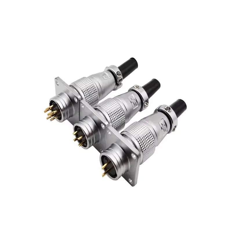 Aviation Plug Connector PLS20 Aviation Connector 2/3/4/5/6/7/8/9/10/12 Pin Air Carrier Male Female Plug Connector WS20 TP20, aviation plug connector