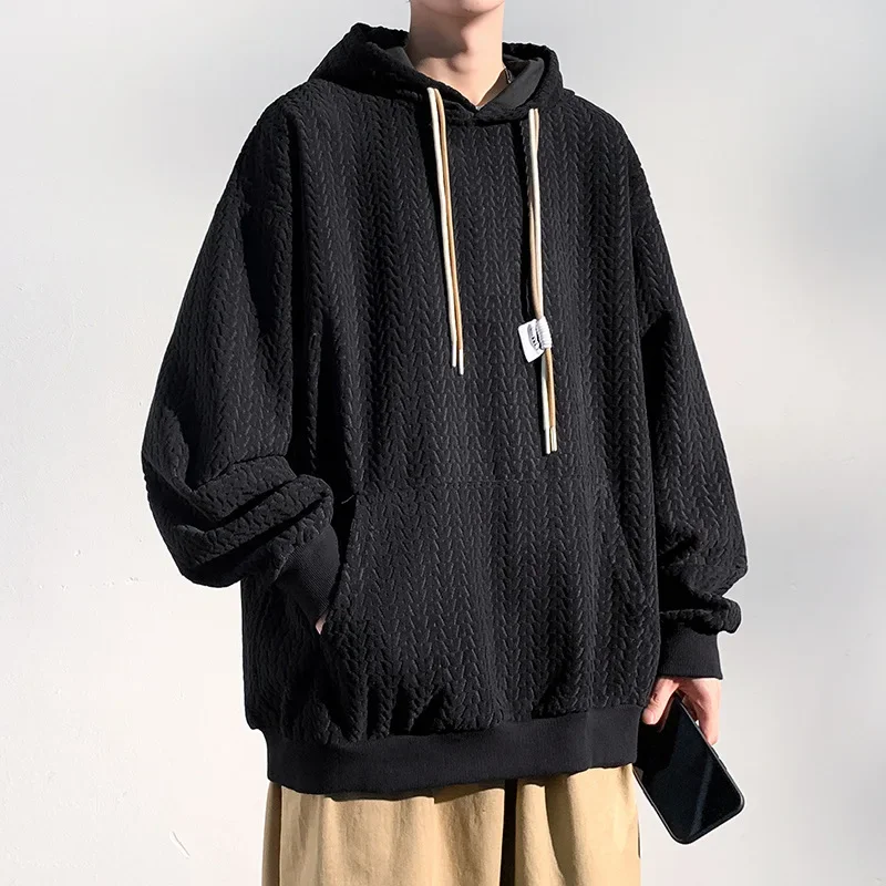 

Новинка осенний мужской свитер из синели свободного покроя большого размера модная универсальная индивидуальная нижняя одежда в ленивом стиле