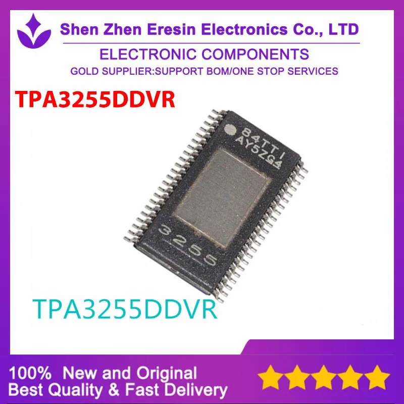 

Free shipping 1PCS/LOT TPA3255DDVR HSSOP44 New and original