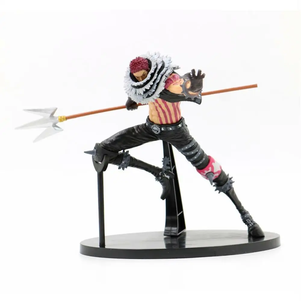 

25cm Big size Anime Figure Charlotte Katakuri PVC Action Figures KING OF ARTIST Fighting Katakuri figure Collection Toys