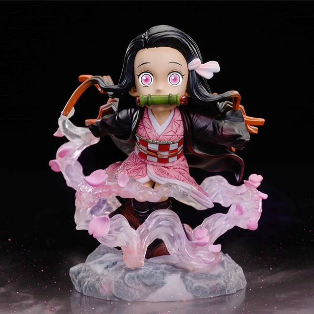 VIP] 17cm Anime Demon Slayer Kamado Tanjirou & Kamado Nezuko Action Figure  Resin statue model Home decorations Ornaments gift - AliExpress