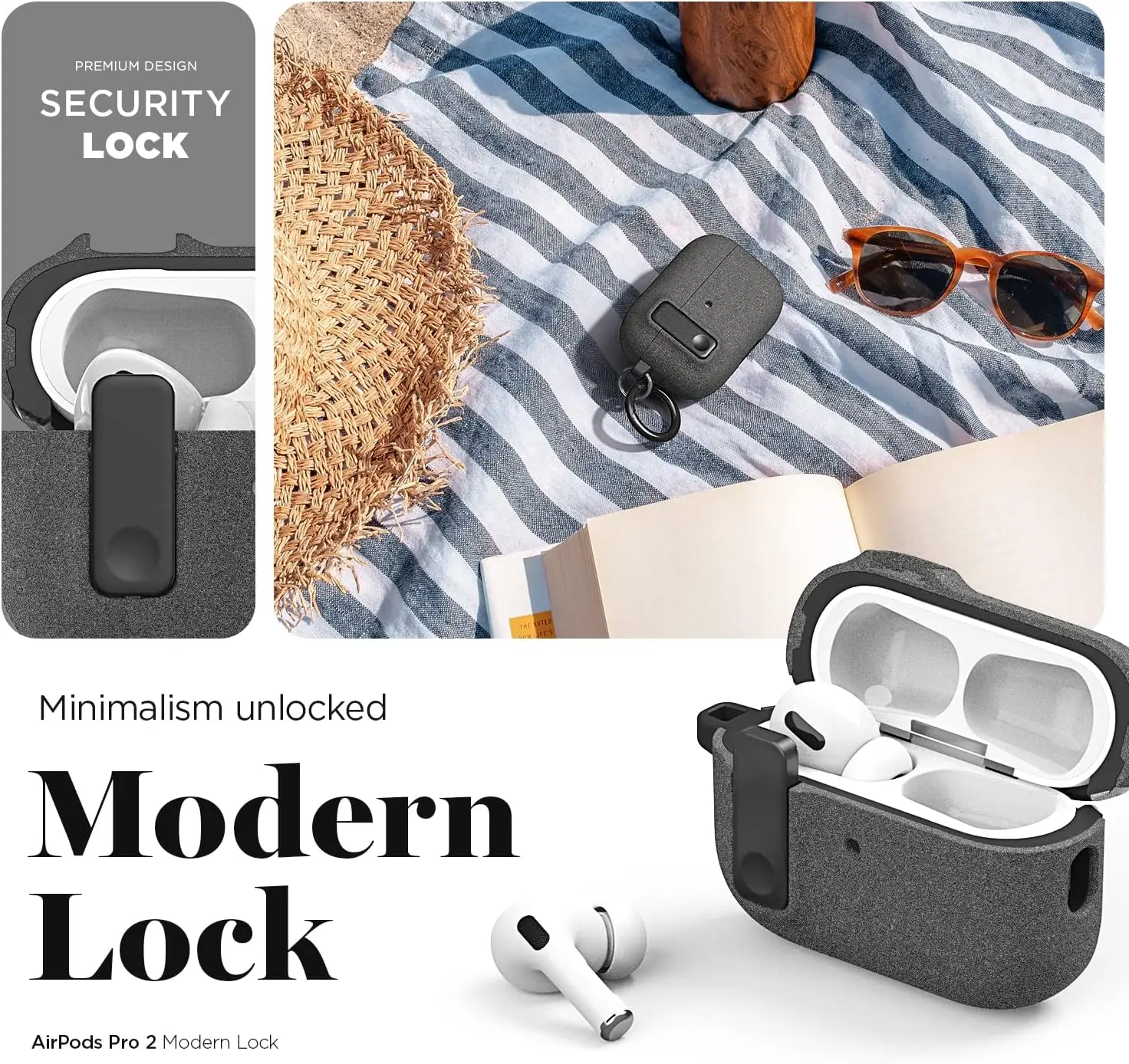 Deluxe Shockproof Earphone Sleeve with Hook Attachment