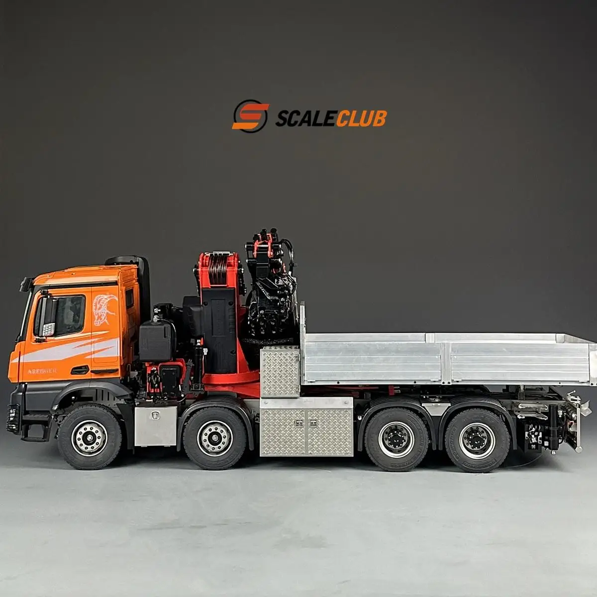 Scaleclub 1/14 F1650 truck-mounted crane head crane front heavy crane chassis 10*10 4
