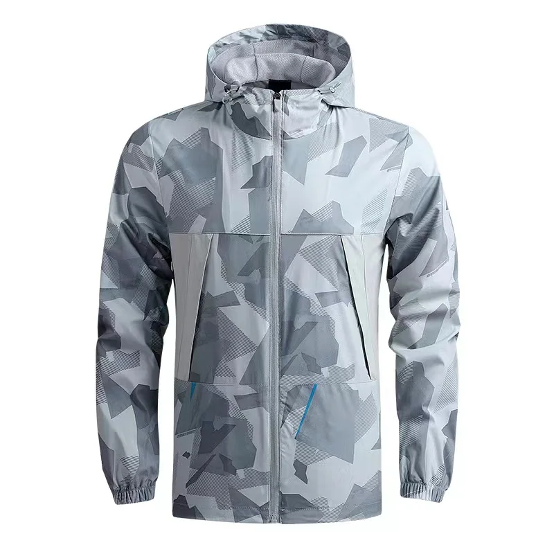 Windproof Motorcycle Jacket Men's Downhill Cycling Jackets Mtb Breathable Bicycle Clothing Mountain Bike Jersey Camouflage Wear
