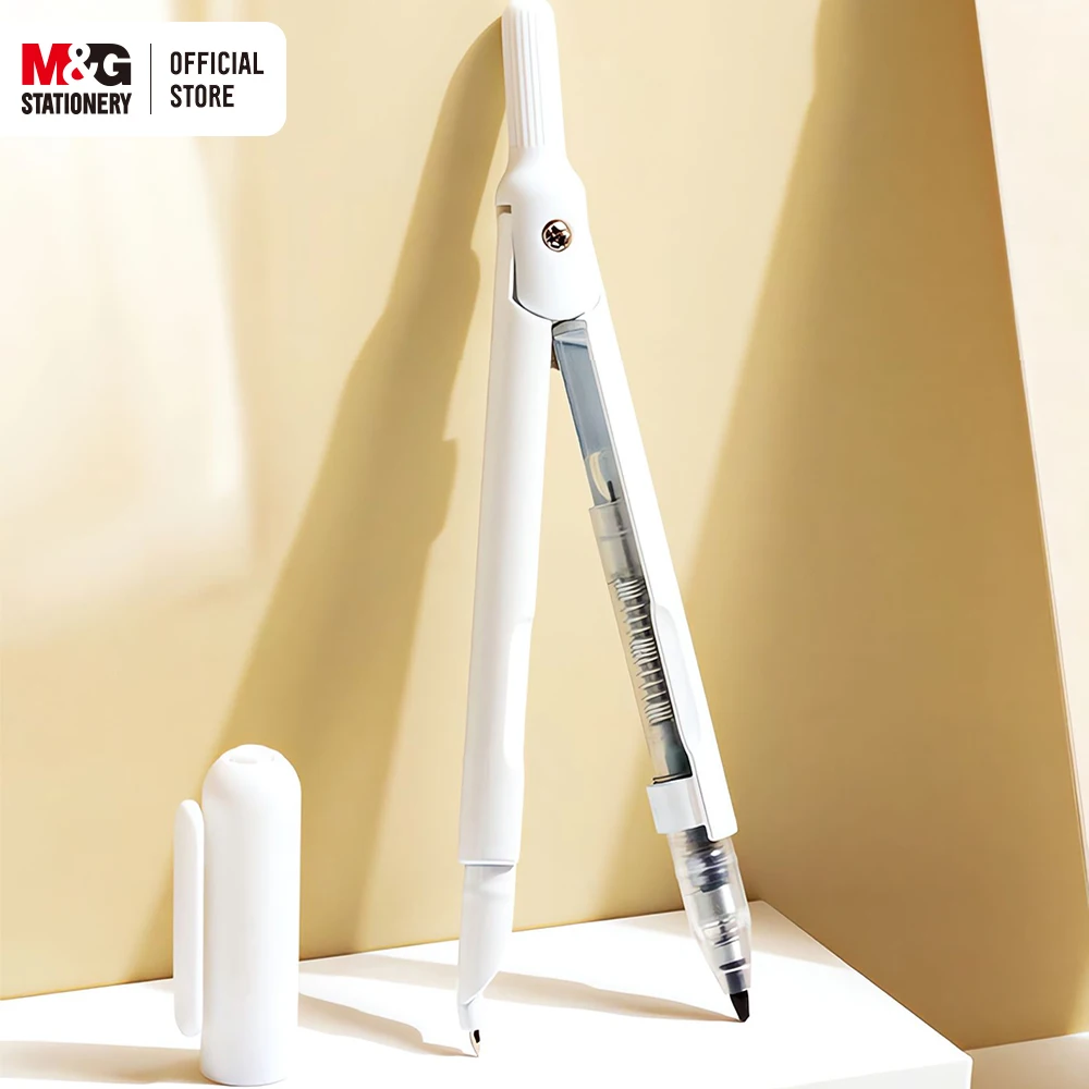 M&G Push-Free Mechanical Drawing Compass *1 with Cap For Student Exam