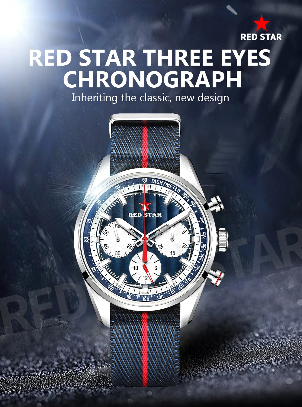 elegant ladies wrist watches RED STAR Three-Eyes Panda 1963 Mens Watch Seagull ST1903 Chronograph Mechanical Hand Winding Movement Male Luminous Wristwatches most elegant watches