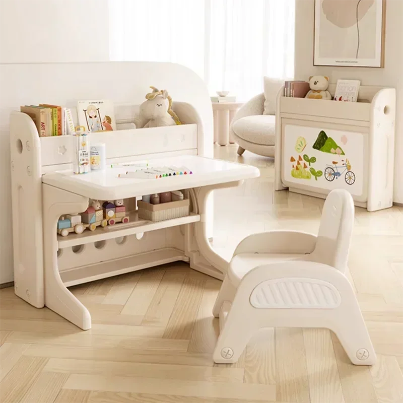 Study Kids Table Chair Set Classroom School Supplies Set Children's Desk Room Children Student Small Tables Furniture Childrens
