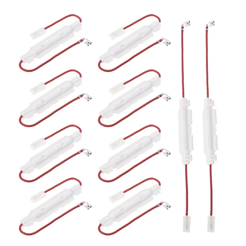 

10 Pack Slow Blow Fuses Microwave Oven Fuses Microwave Oven Accessory for Oven