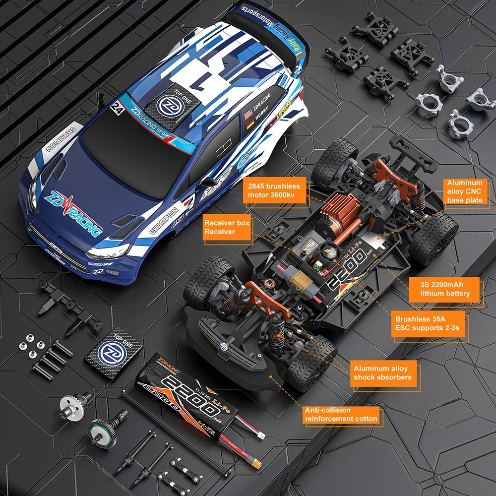 ZD ̽ RX12 ī 4 귯ø RTR 1/12    ڵ   峭 帮Ʈī RCī ο