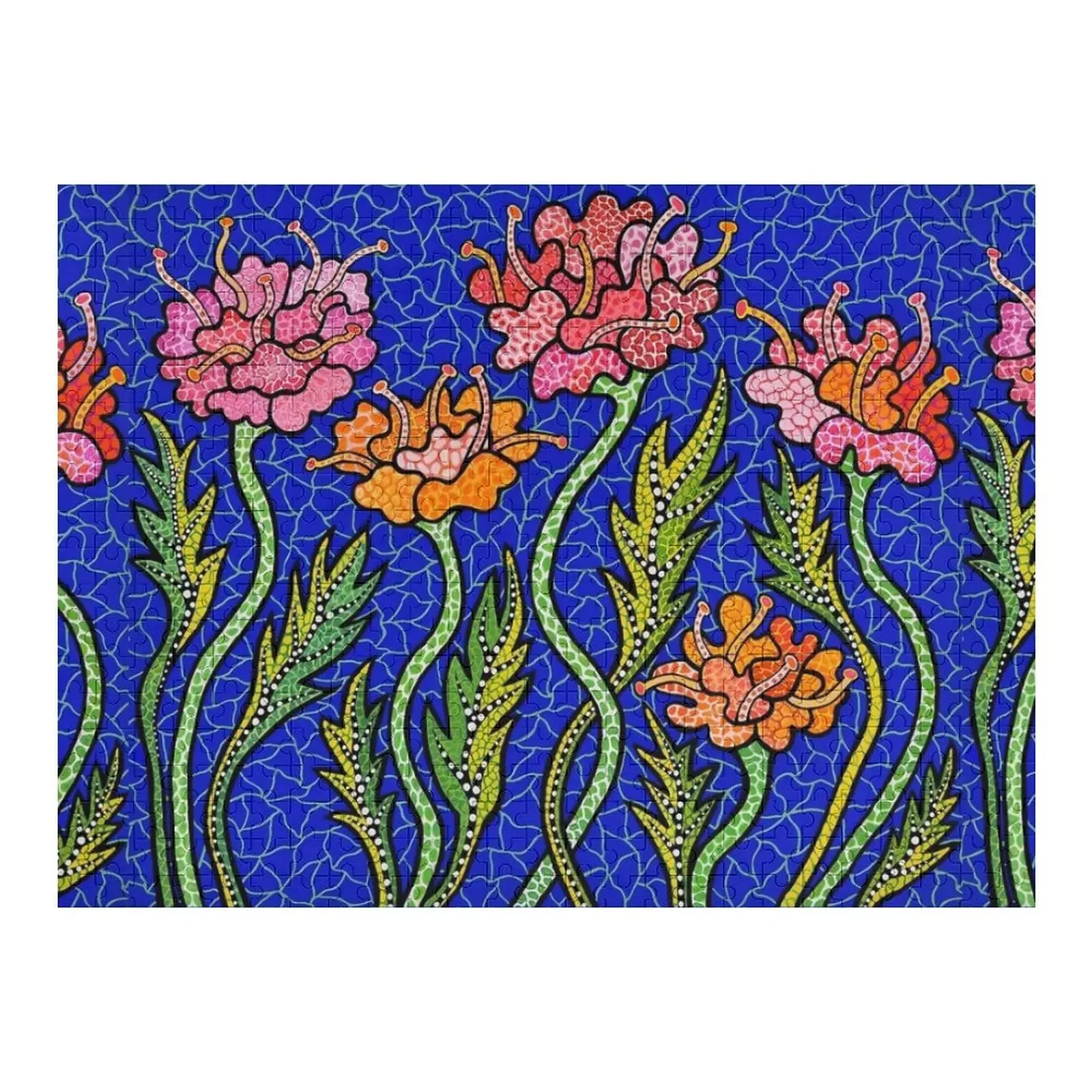 

Yayoi Kusama Summer Flower 1990 Jigsaw Puzzle Wooden Jigsaws For Adults Personalised Name Puzzle