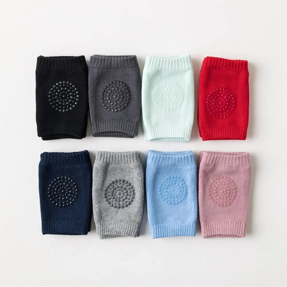 Baby Knee Pads Leg Warmer Safety Anti-slip Girls Boy Kids Crawling Slips Kneepad Dot Toddlers Infant Accessories Gaiters Socks 1