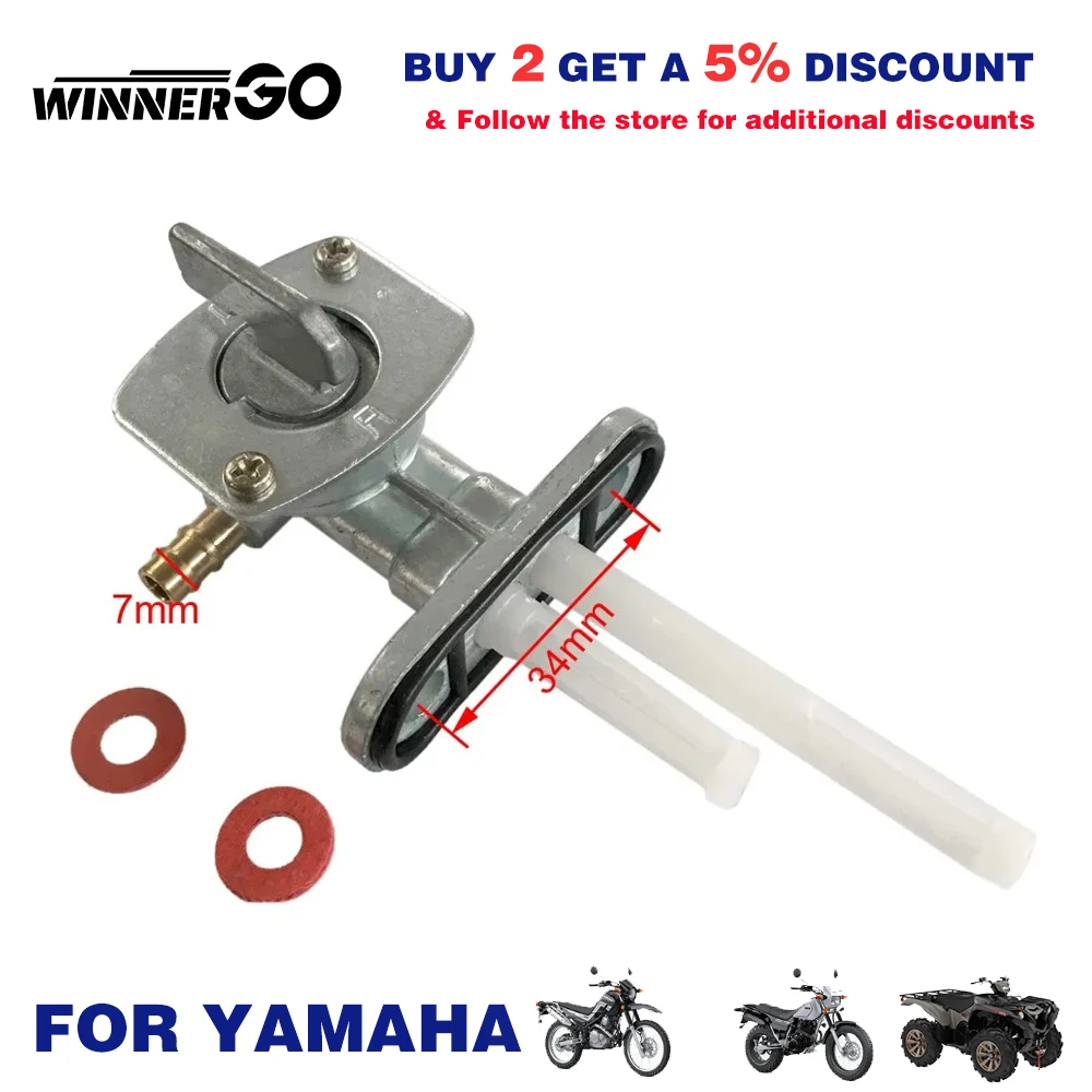 

Motorcycle Gas Fuel Tank Tap Switch Valve Petcocke For Yamaha PW80 TTR125 DRZ400 50cc 90cc 110cc 125cc Big wheel Pit Dirt Bike