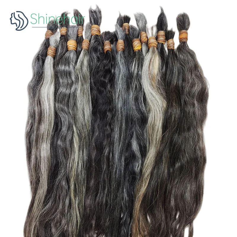 Human Hair Extensions Human Hair Bundels 100g 18 inch for Women Salon Indian Brazilian Remy
