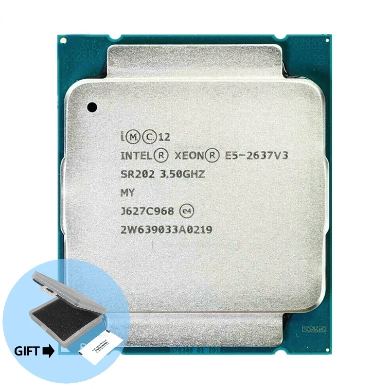 Processore Intel Xeon E5 2637 V3 3.5Ghz Quad-Core 15M Lga 2011-3 135W E5 2637 V3 Cpu