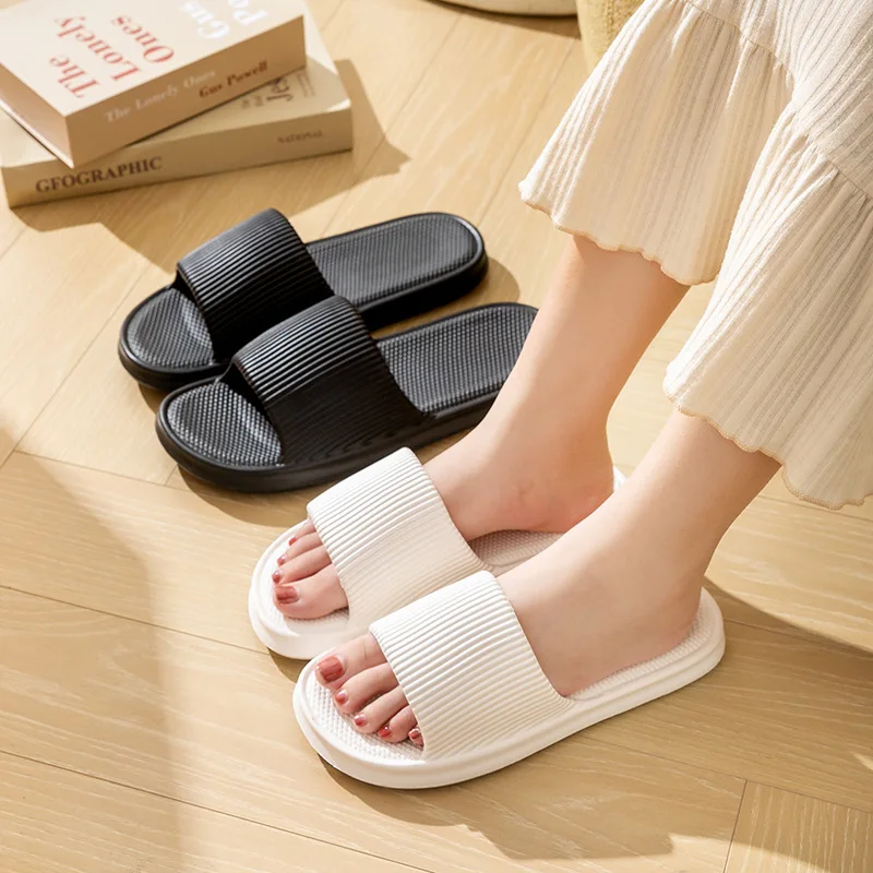 

L011-Home bathroom bath anti-slip eva thick-soled anti-odor outdoor couple sandals