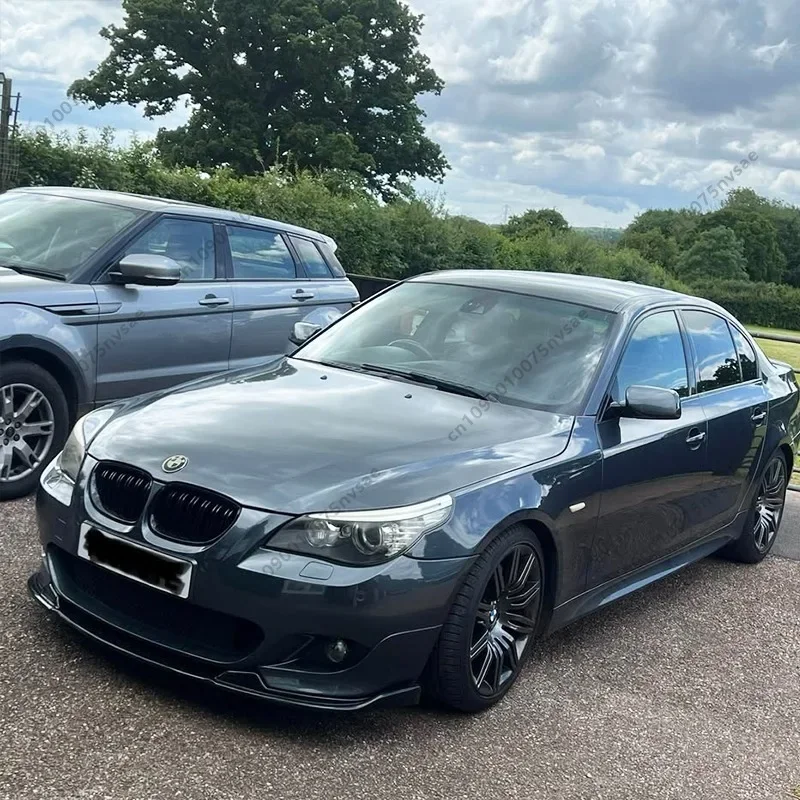 Front Bumper Lip Spoiler Splitter Diffuser Guard Bodykit For BMW 5 E60 E61 M Sport 2005-2010 525i 530i 540i 550i (Not for M5) car bumper spoiler bumper lip bumper lip decoration front bumper decoration front bumper cover bumper protector