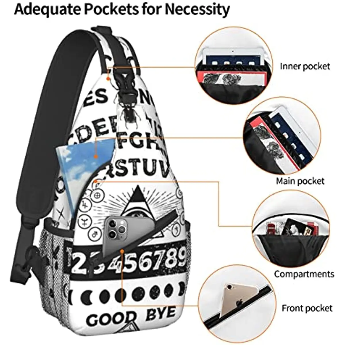 Рисунок 4 - Мужская и женская нагрудная Сумка-слинг