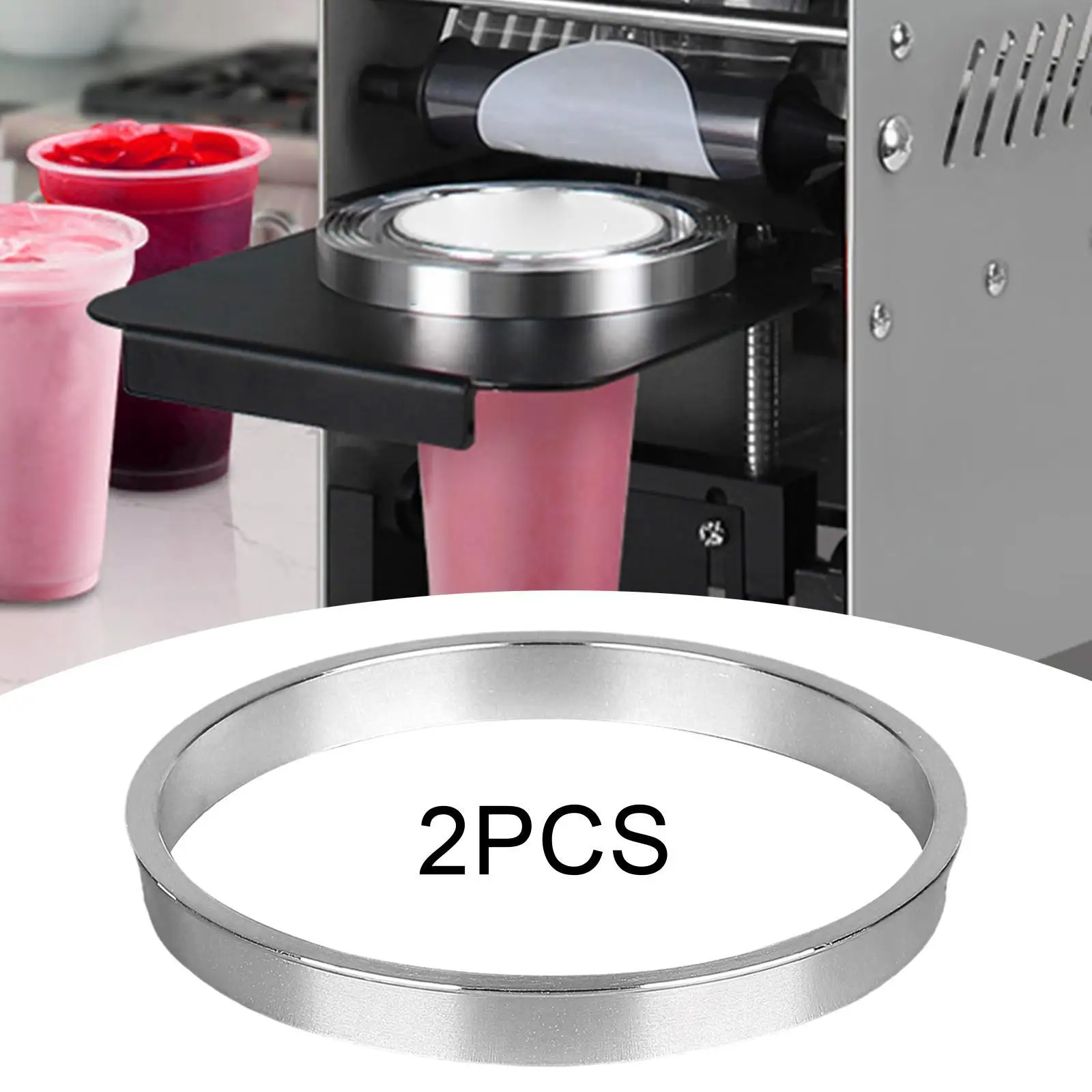 2Pcs Bubble Tea Machine Sealing s Automatic Sealing Machines Accessories Gasket,Sturdy,Aluminum Cup Sealer Machine s 2Pcs Bubble Tea Machine Sealing s Automatic Sealing Machines Accessories Gasket,Sturdy,Aluminum Cup Sealer Machine s