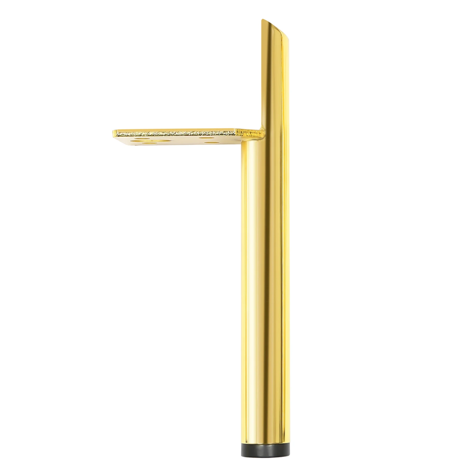 4er-Pack gold-/schwarze Möbelbeine aus Metall, 5,9 Zoll Möbelstützbein, 300 kg Tragfähigkeit, jeweils einfache Installation mit vorgebohrten Löchern – Detail 21