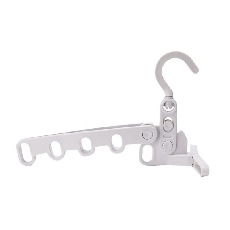 

Multifunctional Five-Hole Clothes Hanger Travel Portable Folding Drying Rack