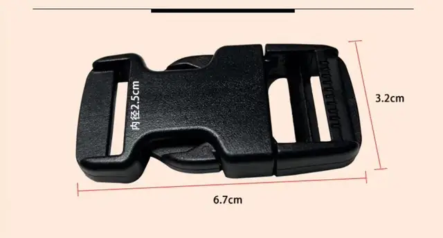 Quick-Release buckle / UTX Dura buckle- Replaceable Plastic