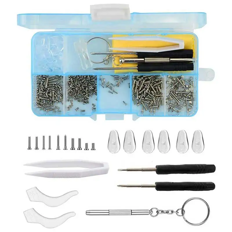 1 Set Sunglasses Eyeglass Screw Screwdriver Kit Replacement Screws Sets