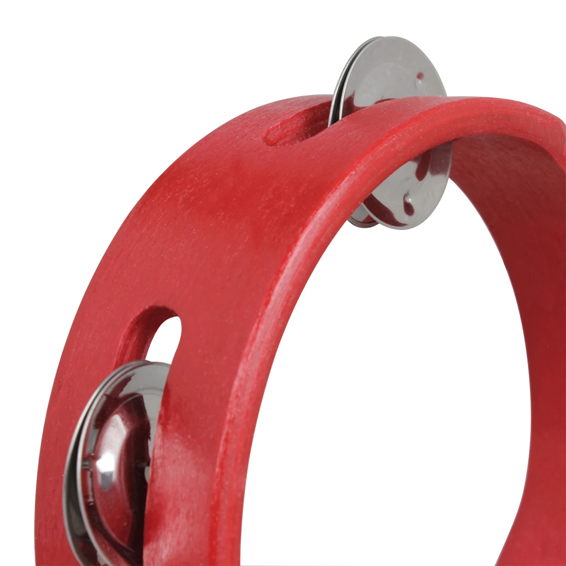 SLADE 6 Inches Orff Tambourine Solid Wooden Children's Enlightenment And Wisdom Music Toy Handbell Percussion Instrument