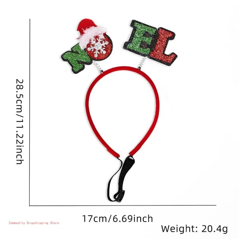Multifunctional Christmas Pet Headband, Holiday Costume Accessory for Dogs and Cats, Cosplay Props, Ornaments