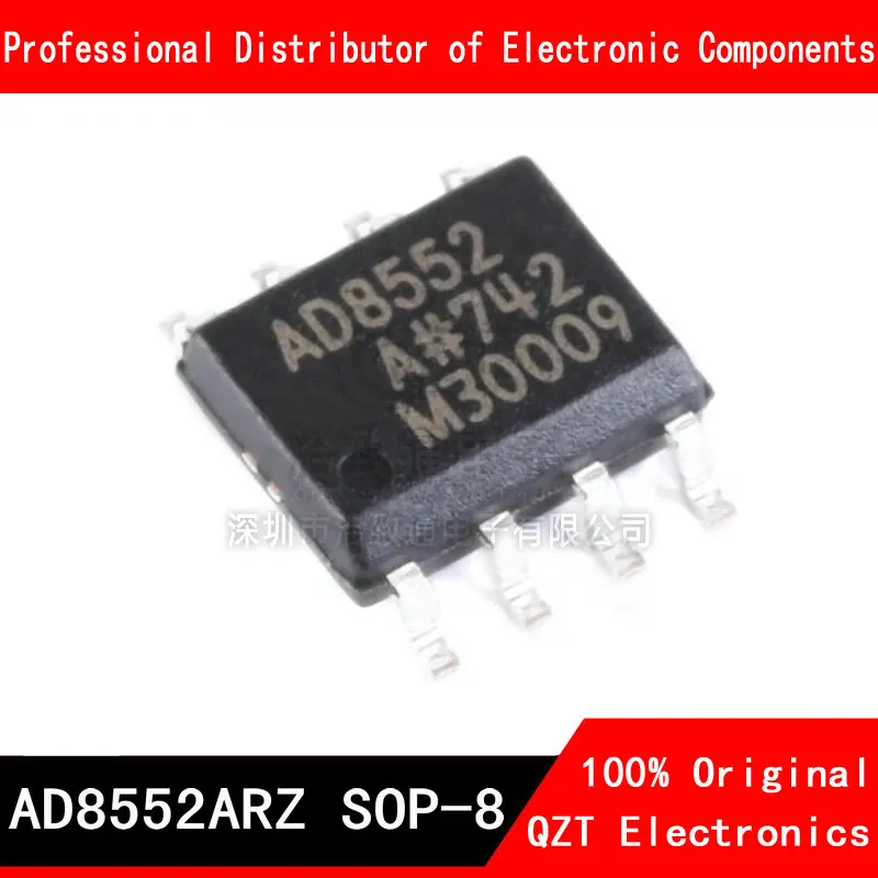 10pcs/lot AD8552ARZ SOP AD8552 AD8552A AD8552AR SOP-8 new original In Stock