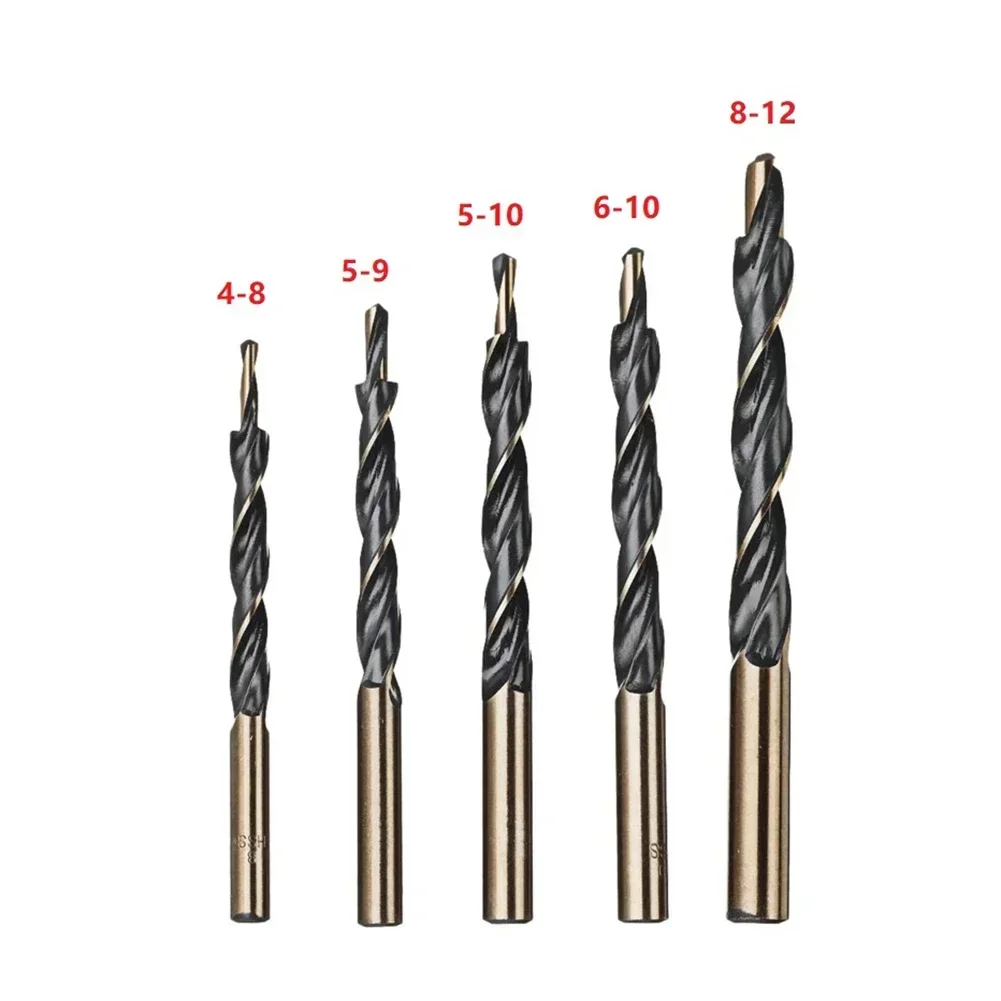 Foret étagé HSS M8 180° - Pour Perçage Et Chanfreinage En Une étape, Acier, Fonte, Aluminium