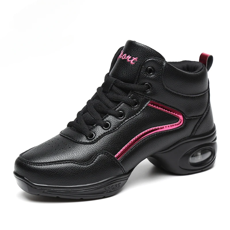 

Женские профессиональные танцевальные туфли, удобная джазовая обувь, амортизирующие высокие кроссовки, дышащая Спортивная обувь для женщин