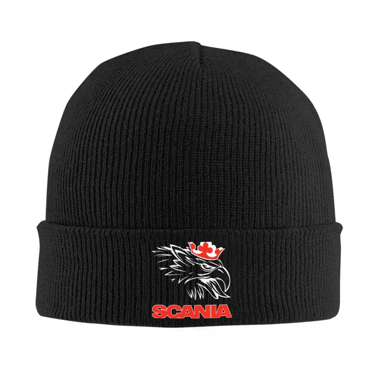 

Sweden Truck Saabs Scanias Logo Bonnet Hats Street Knit Hat For Men Women Warm Winter Car Club Skullies Beanies Caps